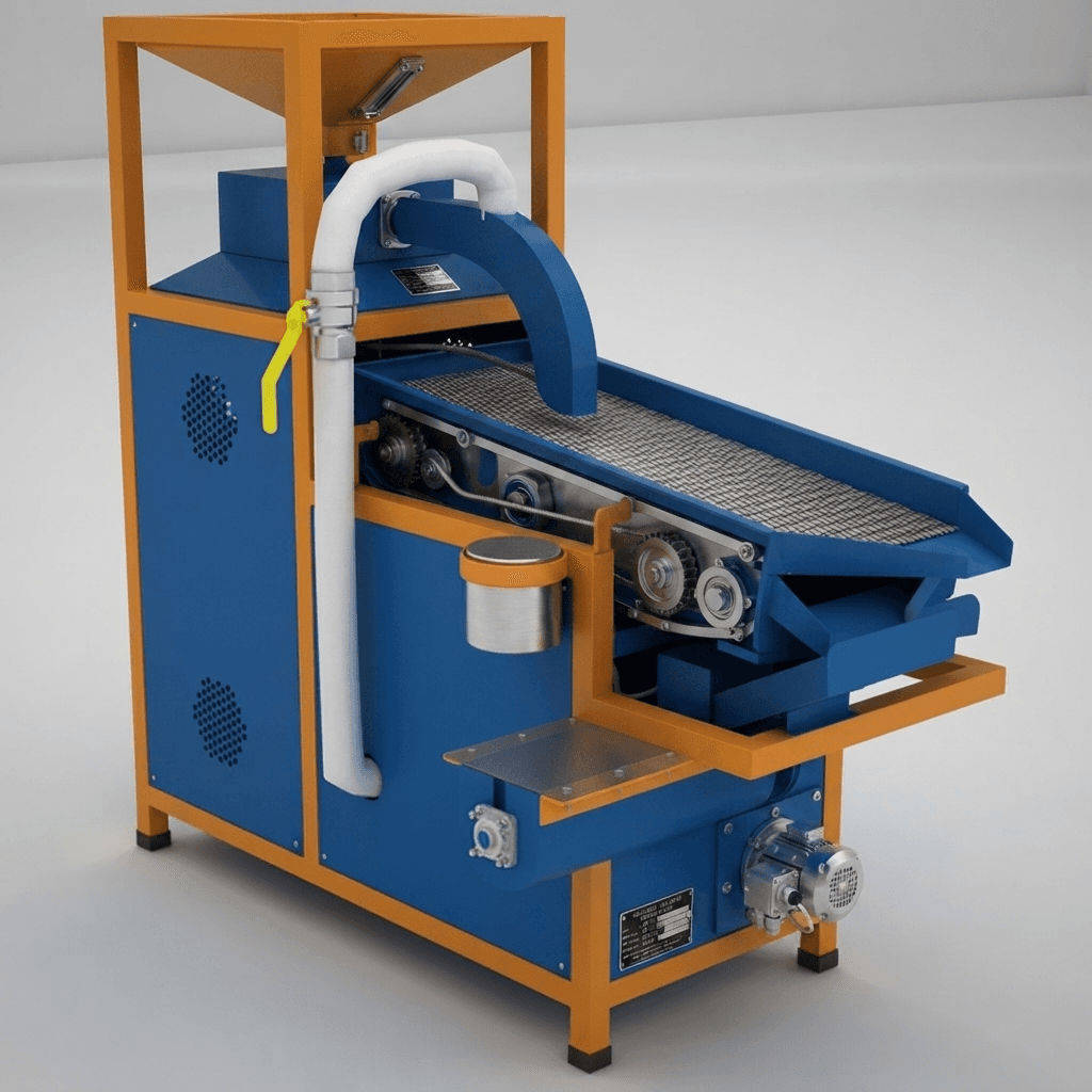 Industrial processing machinery inside a steel factory
